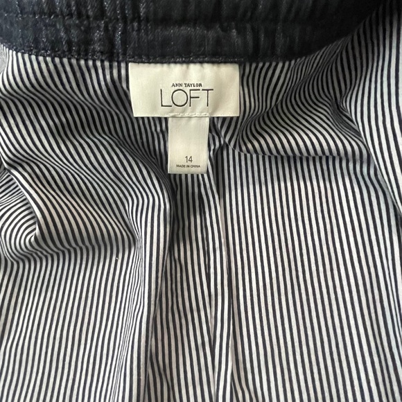 Ann Taylor LOFT Denim blazer/ jacket Size 14 - Picture 8 of 13